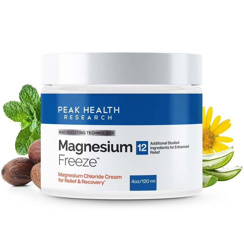 Magnesium Freeze Cream: Move Freely Again