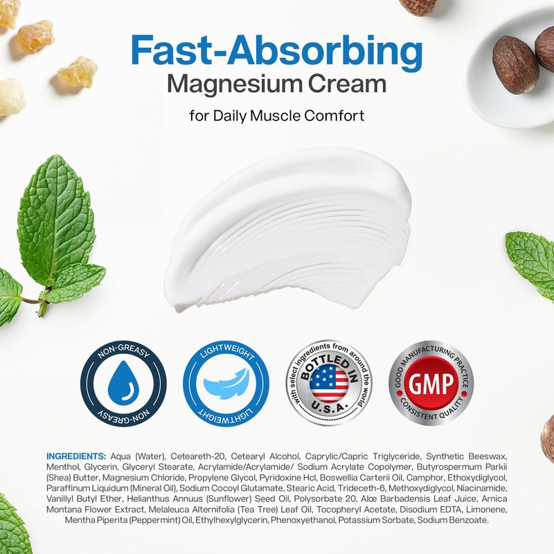Magnesium Freeze Cream: Move Freely Again
